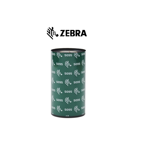  Zebra 5095 High Performance Resin Ribbon 110mm x 450m - 05095BK11045