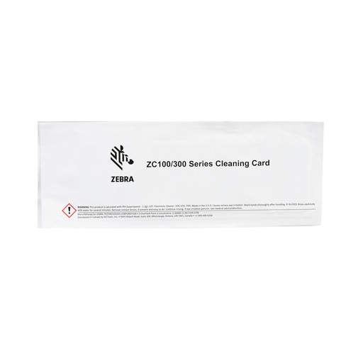 Zebra Cleaning Card Kit for ZC100 and ZC300 
