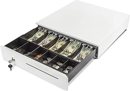 EPOS ECH-410 Full Metal Body Cash Drawer - White