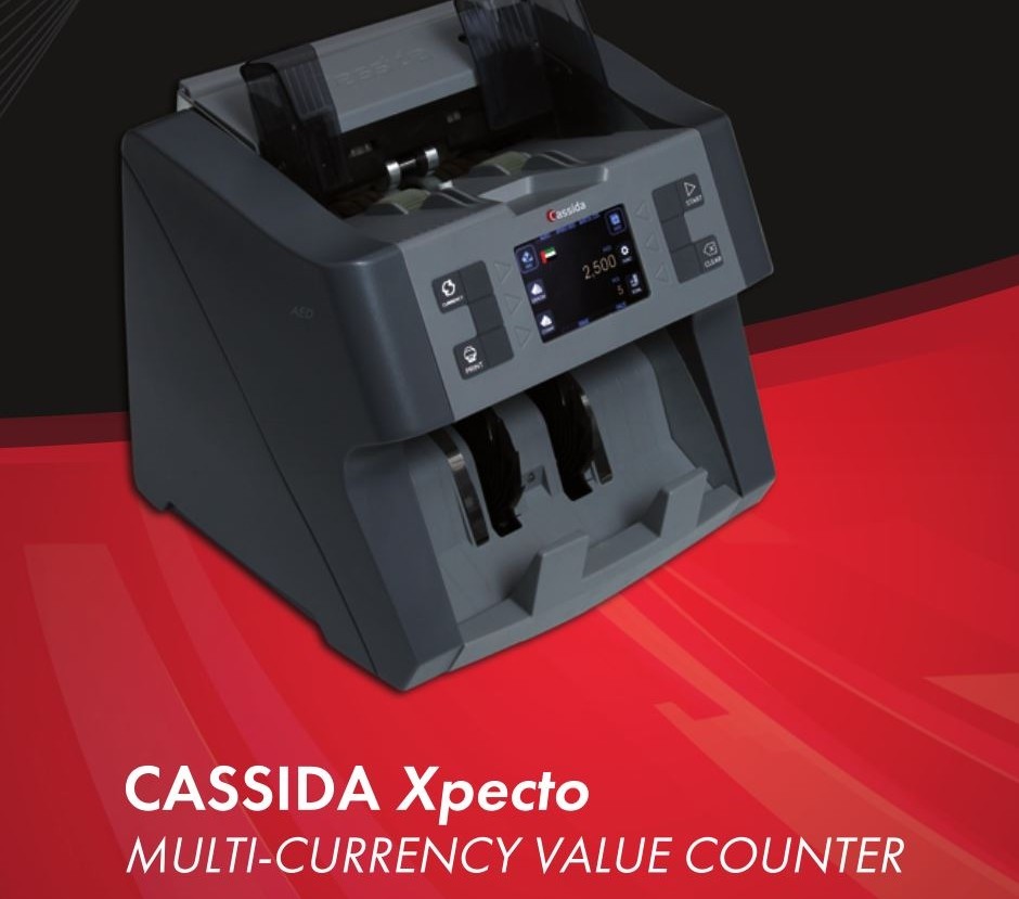 Cassida Xpecto Currency Counting Machine