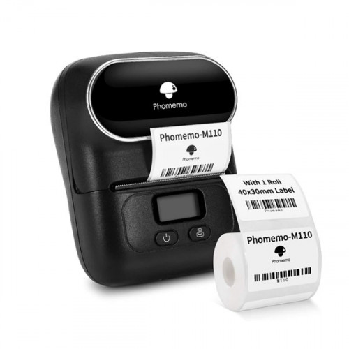 Phomemo M110 Portable Blueooth Barcode Printer