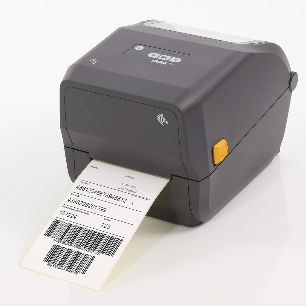 Zebra zd421t Barcode & Label Printer - USB-LAN-Bluetooth