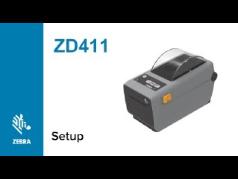 Zebra zd411d Barcode & Label Printer - USB