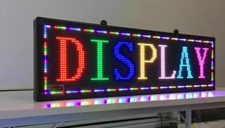 LED Digital Signage Full Color10 RGB 169x25cm Outdoor
