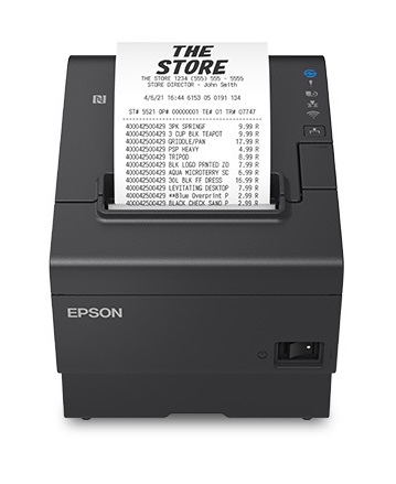 Epson TM-T88VII USB + Ethernet, ePOS C31CJ57112A0