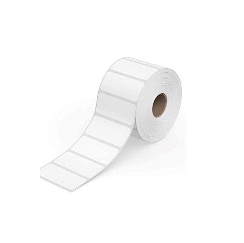 50mm X 25mm White Glossy PVC Label in Kuwait