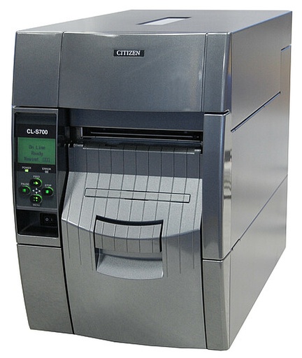 Citizen CL700R Industrial Barcode Printer with Rewinder