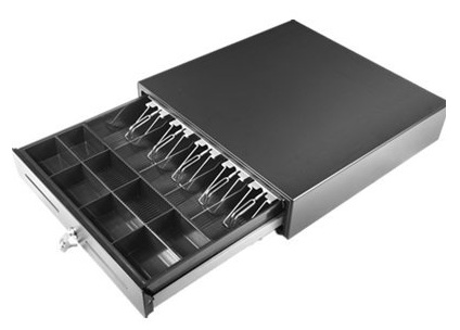 iCE ICD4141 Full Metal Body Cash Drawer - Black ECH410 درج صندوق